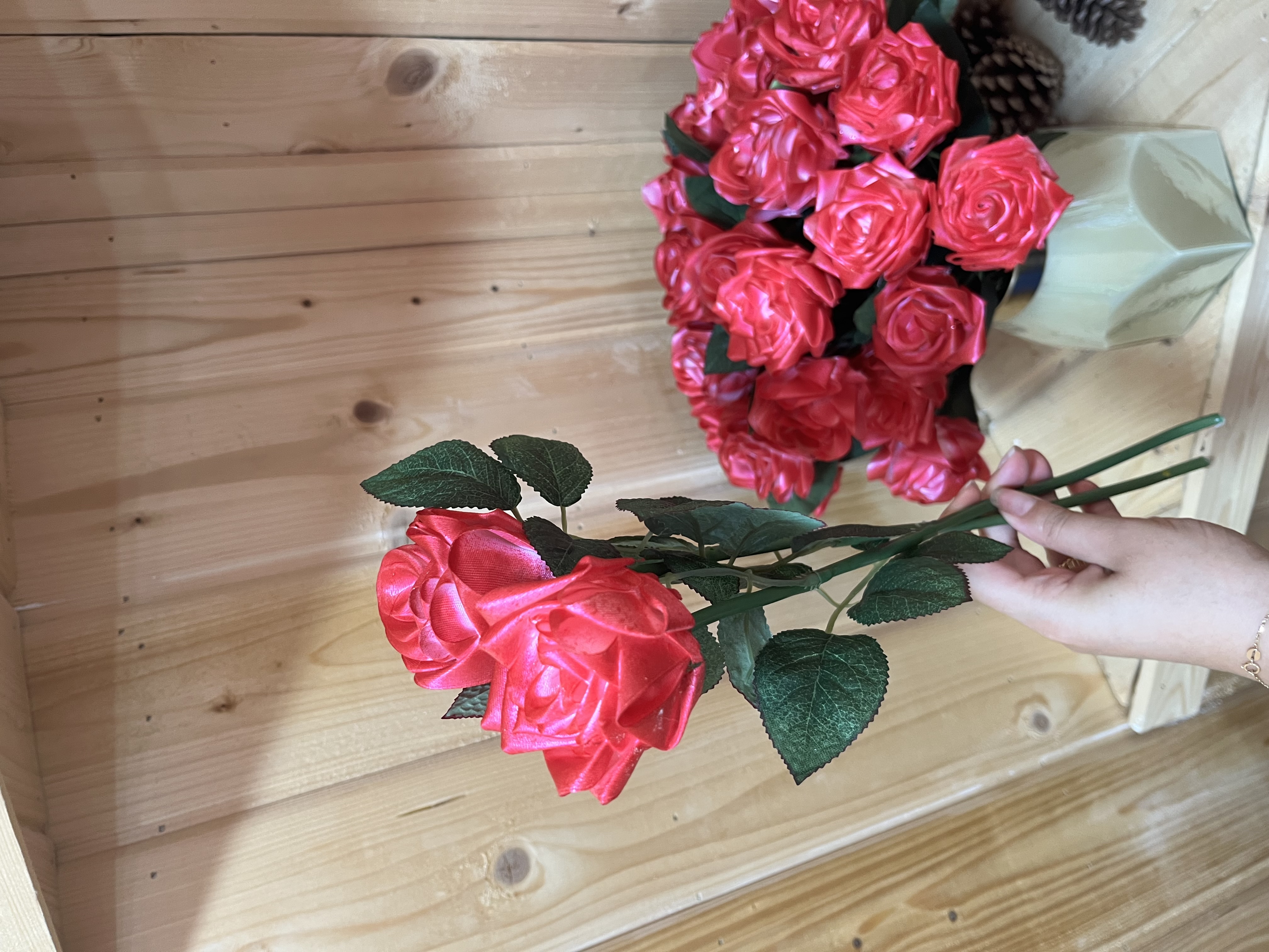 رز روبانی شاخه ای انواع رنگ ها